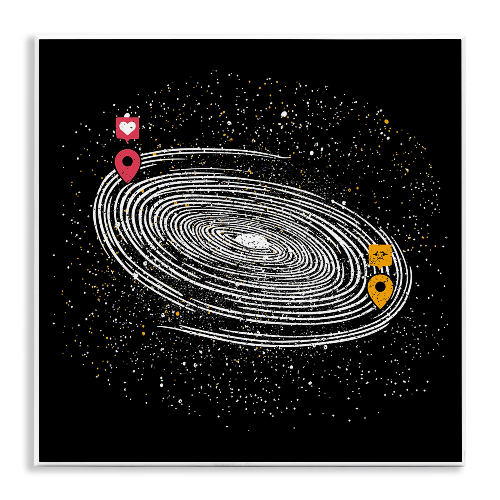 Stupell Industries Love Long Distance Wall Plaque Art, design by Tobe Fonseca