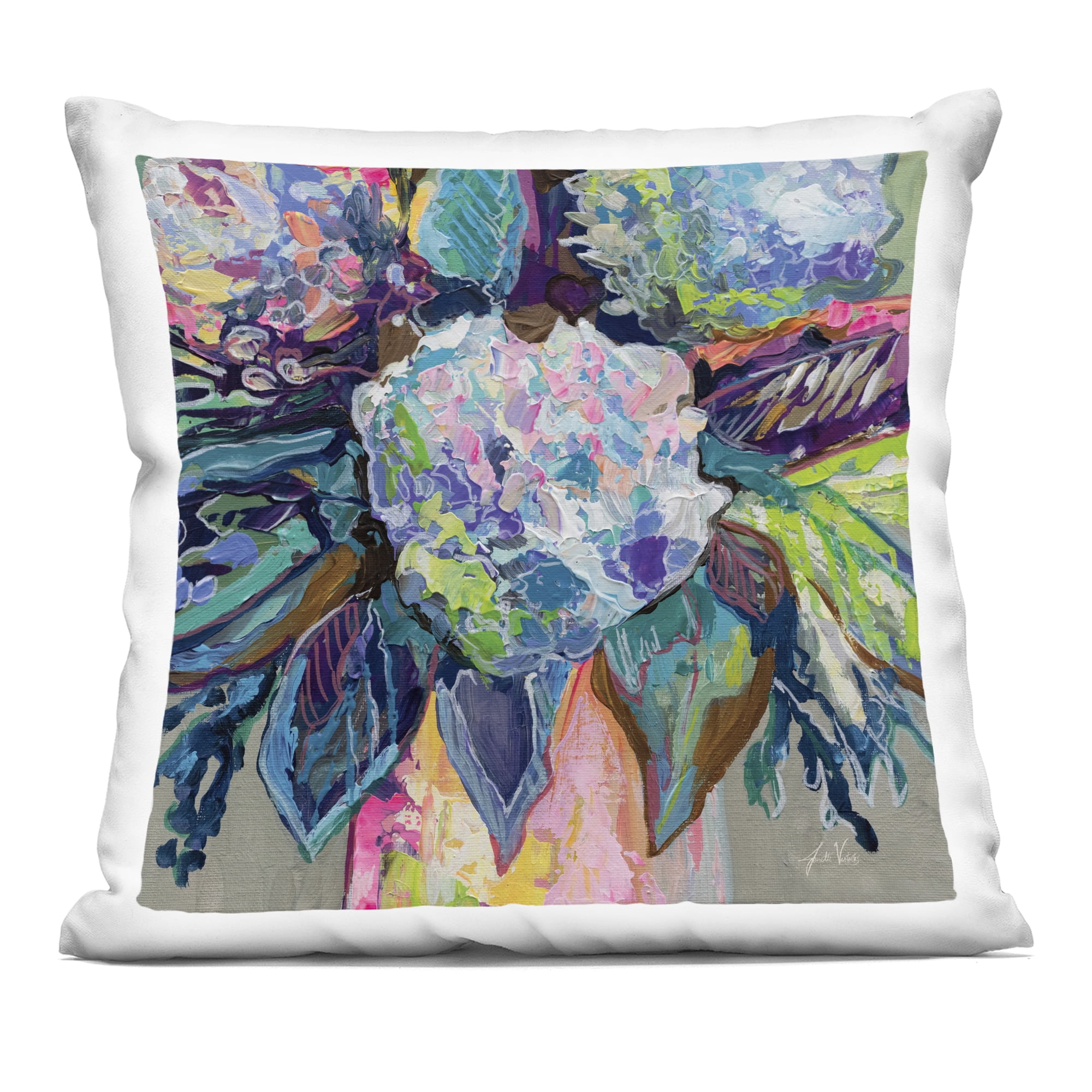 Stupell Industries Love That Gives Bouquet Decorative Printed Throw Pillow, design by Jeanette Vertentes