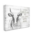 thumbnail image 1 of Stupell Industries Love Till The Cows Come Home Grey Farm Rustic Design Canvas Wall Art by The Saturday Evening Post, 30" x 40", 1 of 6