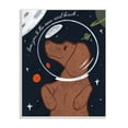 thumbnail image 1 of Stupell Industries Love You To Moon Sentiment Kid's Dog Astronaut Outer Space Painting Unframed Art Print Wall Art, 10 x 15, 1 of 6