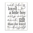 thumbnail image 1 of Stupell Industries Loved A Little Boy Phrase Family Home Sentiments Inspirational Painting Unframed Art Print Wall Art, 13 x 19, 1 of 6