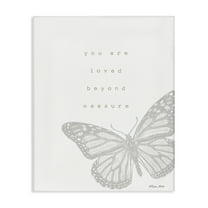 Stupell Industries Loved Beyond Measure Animals & Insects Painting Gallery Wrapped Canvas Art Print Wall Art, 16 x 20