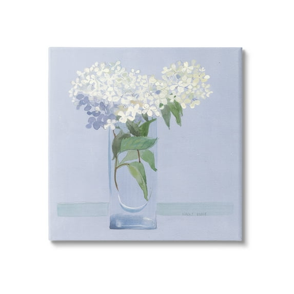 Stupell Industries Lovely Flower Blossom Bouquet Pale Purple Accent Painting Gallery Wrapped Canvas Print Wall Art, Design by unknown