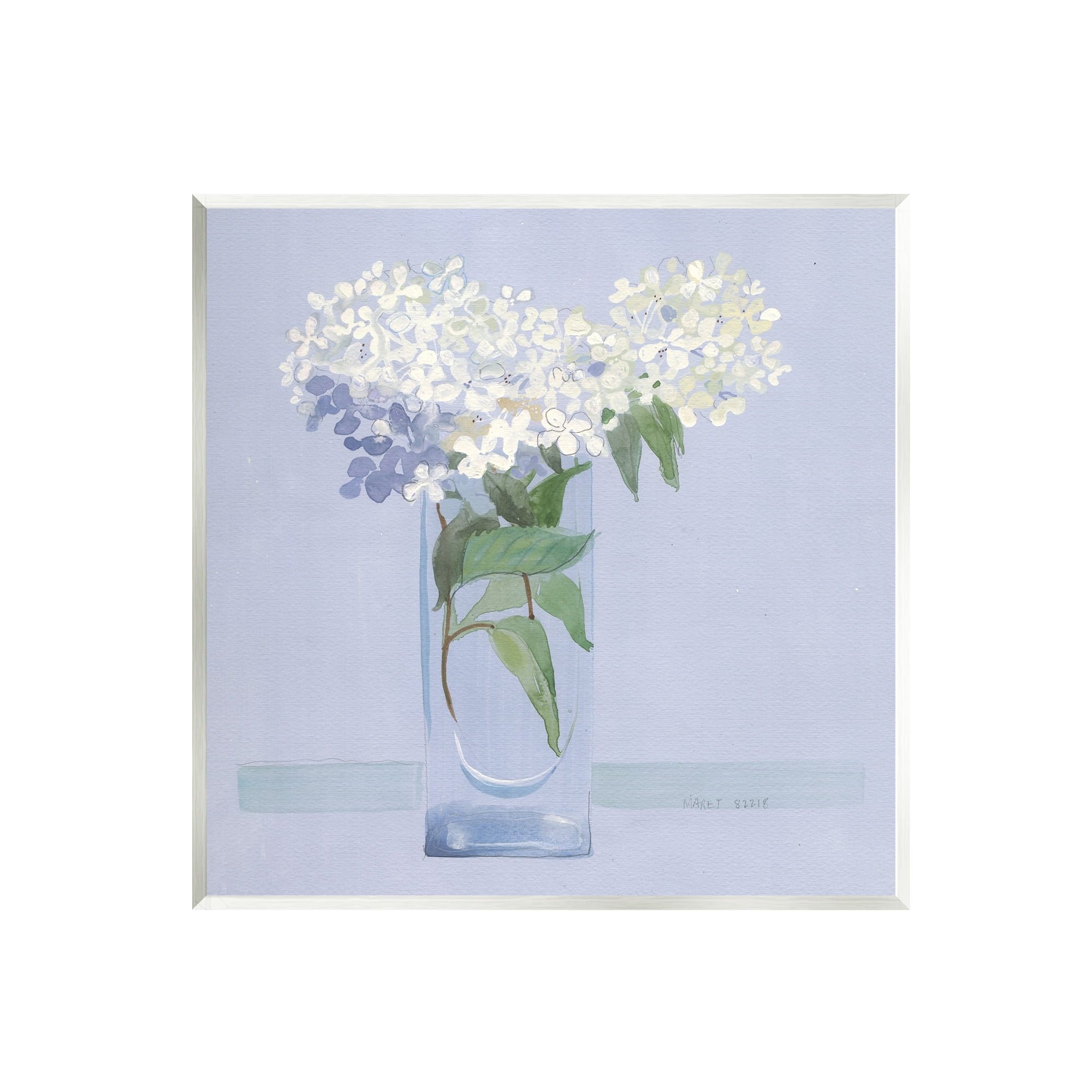 Stupell Industries Lovely Flower Blossom Bouquet Pale Purple Accent Painting Unframed Art Print Wall Art, Design by unknown