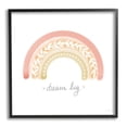 thumbnail image 1 of Stupell Industries Lovely Pink Rainbow Botanical Dream Big Quote, 17 x 30, Design by House Fenway, 1 of 5