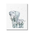 thumbnail image 1 of Stupell Industries Loving Elephant Family Hugs Watercolor Graphic Art Gallery Wrapped Canvas Print Wall Art, Design by Katrina Pete, 1 of 7