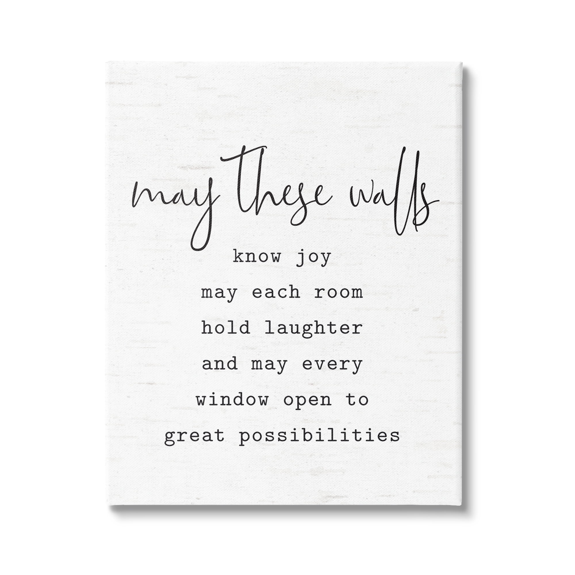 Stupell Industries Loving Home Quote Heartfelt Family Birch Pattern Graphic Art Gallery Wrapped Canvas Print Wall Art, Design by Lettered and Lined