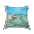 thumbnail image 1 of Stupell Industries Low Tide Beach Shoreline Printed Throw Pillow Design by Graham Reynolds, 1 of 6