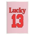 thumbnail image 1 of Stupell Industries Lucky 13 Varsity Text Typography Painting Unframed Art Print Wall Art, 10 x 15, 1 of 7
