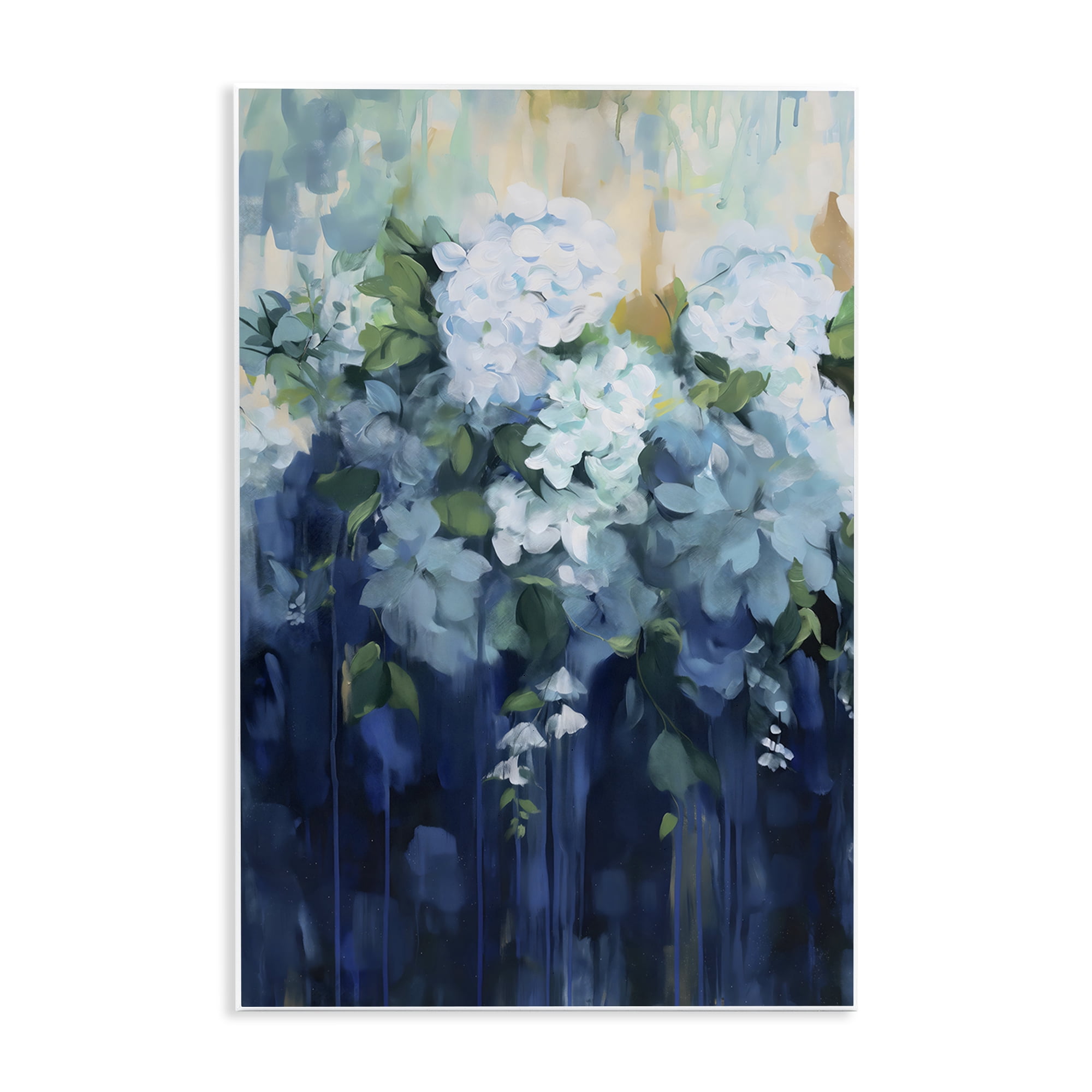 Stupell Industries Lush Blue Hydrangea Abstract Wall Plaque Art, design by Gina Kelly