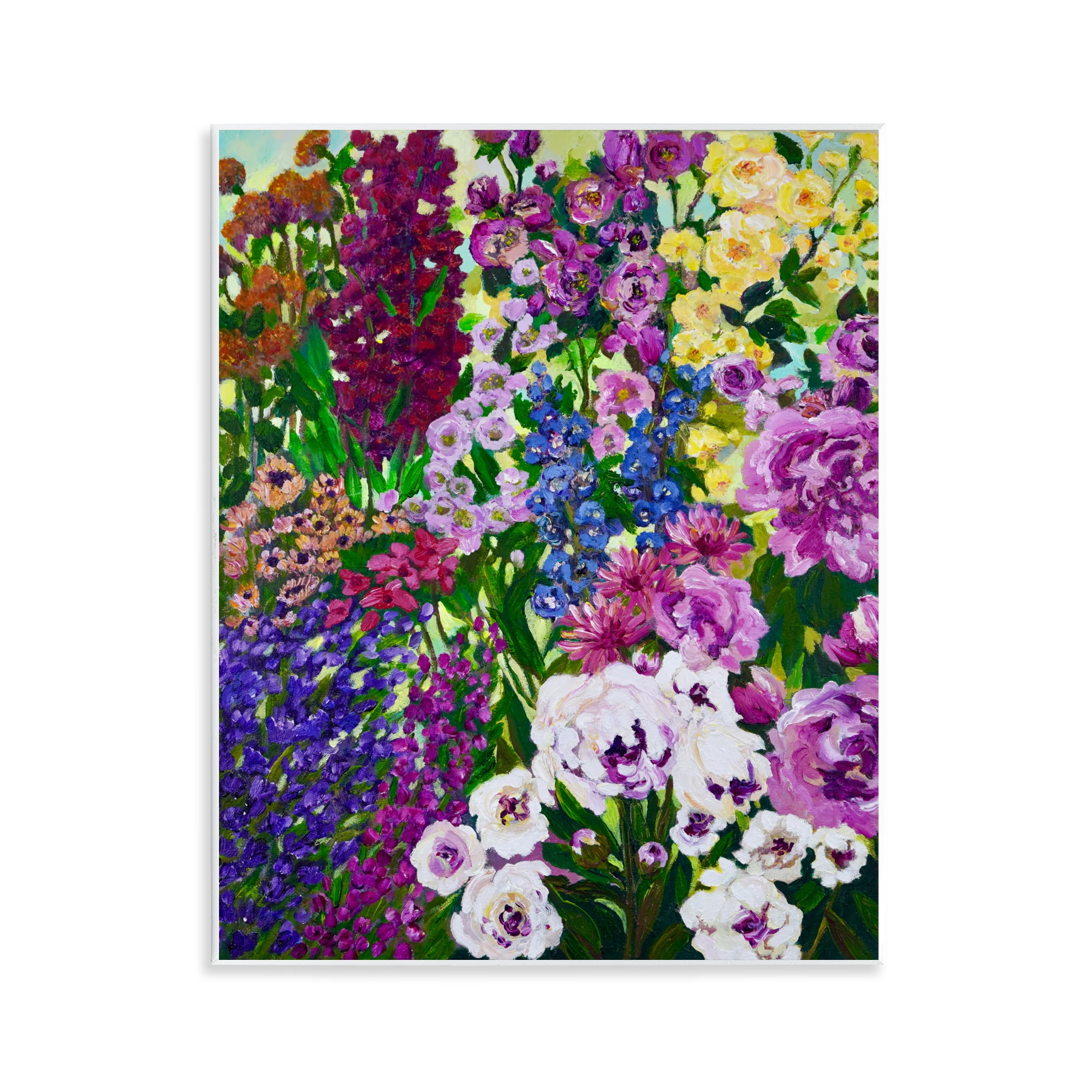 Stupell Industries Lush Greenhouse Garden Flowers Wall Plaque Art, design by Lee Ann Zirbes