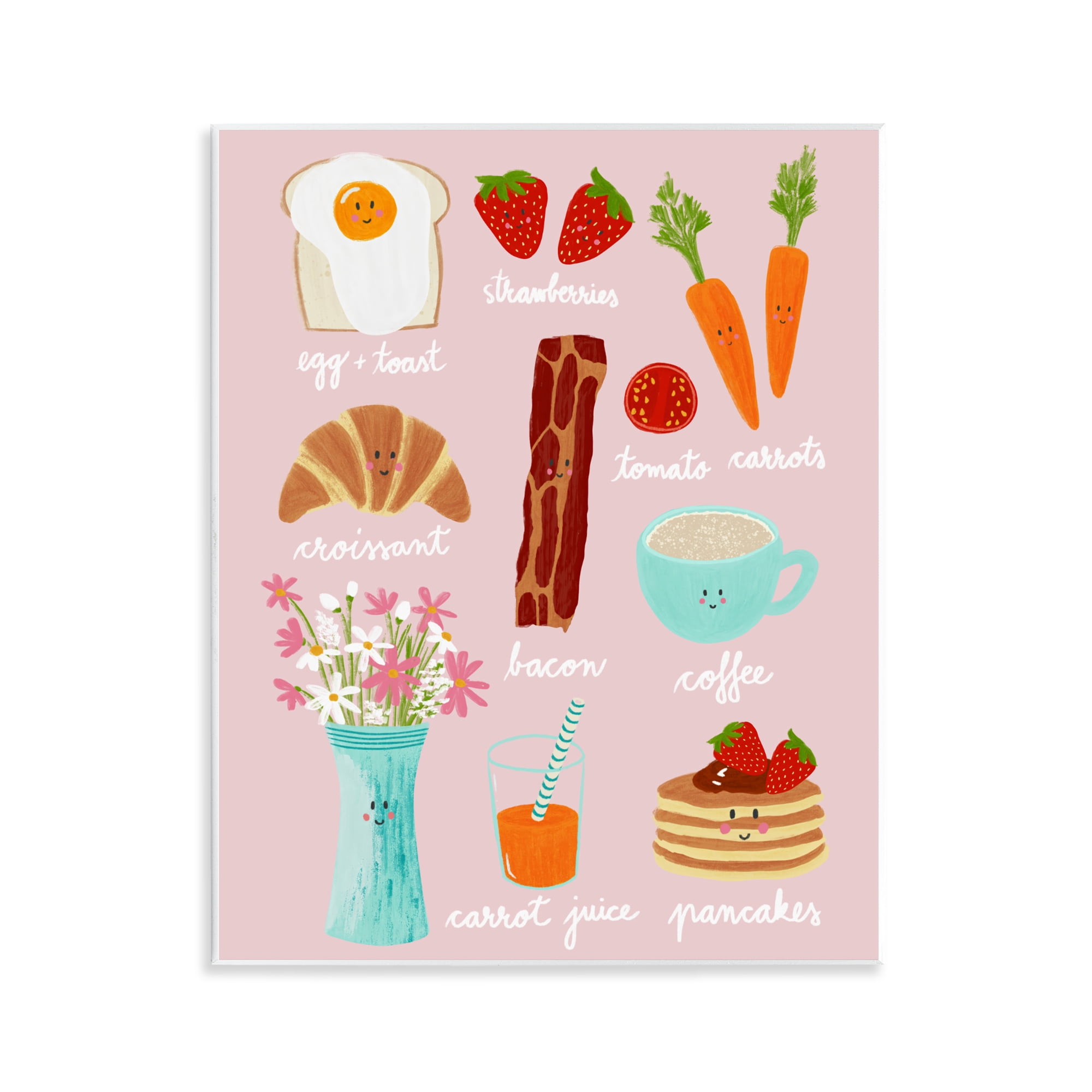 Stupell Industries Lush Summer Breakfast Wall Plaque Art, design by Metka Hiti