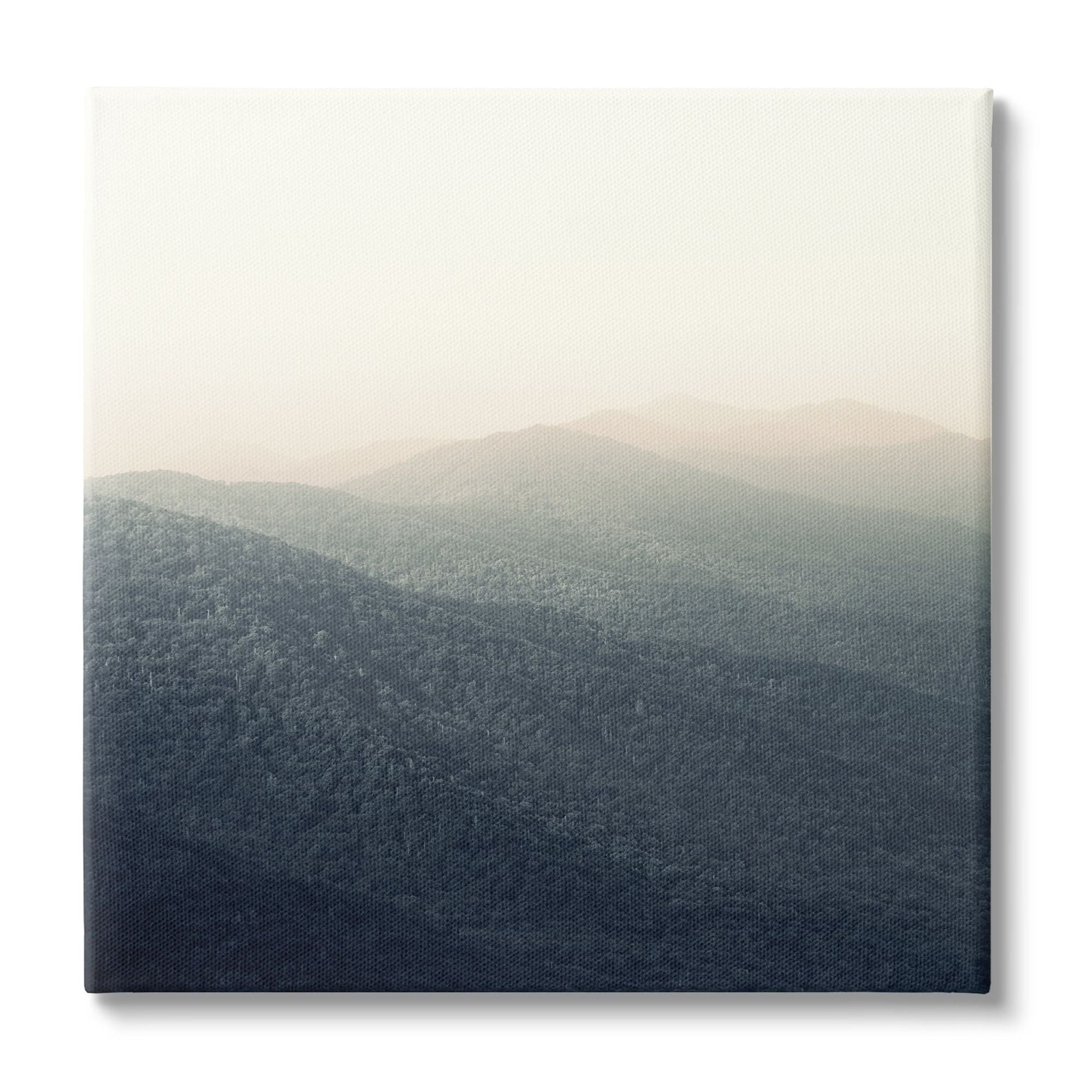 Stupell Industries Lush Summertime Mountains Misty Grassland Photography , 24 x 24, Design by Nicholas Bell