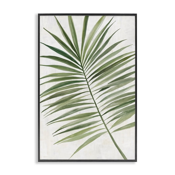 Stupell Industries Lush Tropical Breeze Black Framed Giclee Art design by Hannah Dawson, 30 x 20