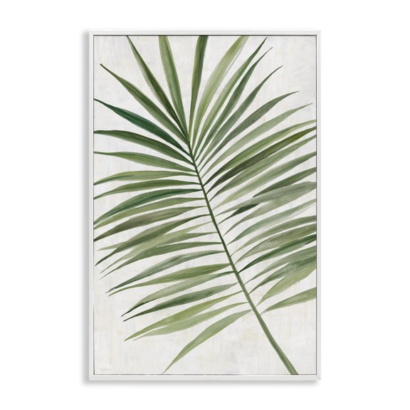 Stupell Industries Lush Tropical Breeze White Framed Giclee Art design by Hannah Dawson, 30 x 20