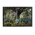 thumbnail image 1 of Stupell Industries Lush Tropical Vegetation Landscape & Nature Photography Black Floater Framed Canvas Art Print Wall Art, 31 x 21, 1 of 10