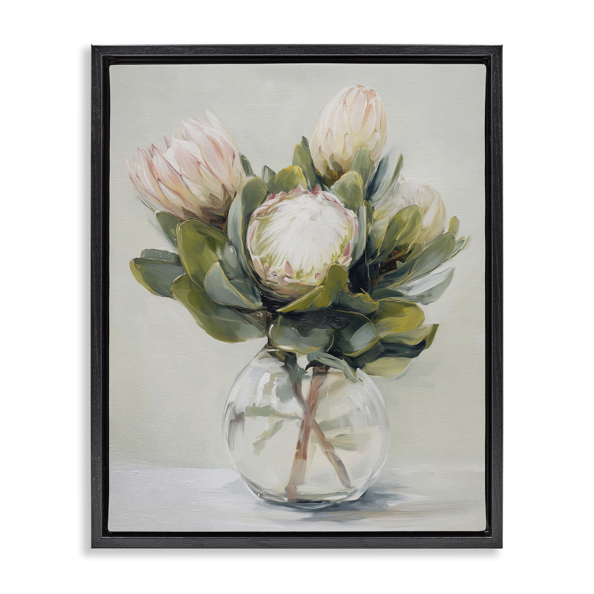 Stupell Industries Lush & Wild Tropics Black Framed Floater Canvas Wall Art, design by Svetlana Aleynikova