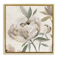 thumbnail image 1 of Stupell Industries Lustrous Peonies in Neutrals Gold Framed Floater Canvas Wall Art design by Aria K., 18 x 18, 1 of 9