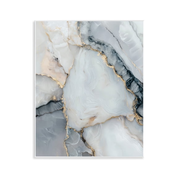 Stupell Industries Luxe Stone Geode Wall Plaque Art, design by Svetlana Aleynikova