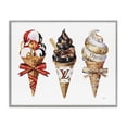 thumbnail image 1 of Stupell Industries Luxury Gourmet Ice Cream Gray Framed Giclee Art design by Amanda Greenwood, 11 x 14, 1 of 8