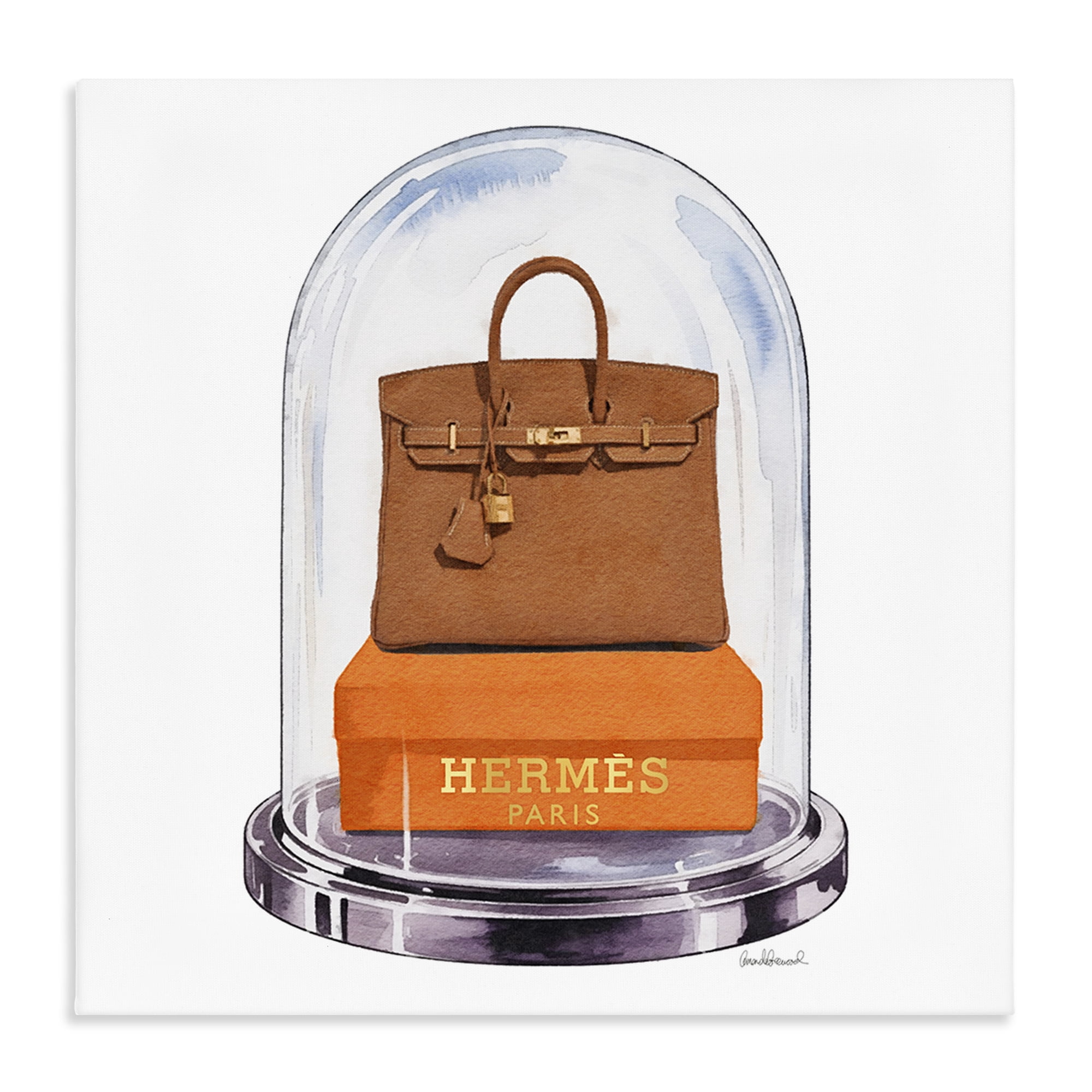 Stupell Industries Luxury Handbag Dome Canvas Wall Art, design by Amanda Greenwood