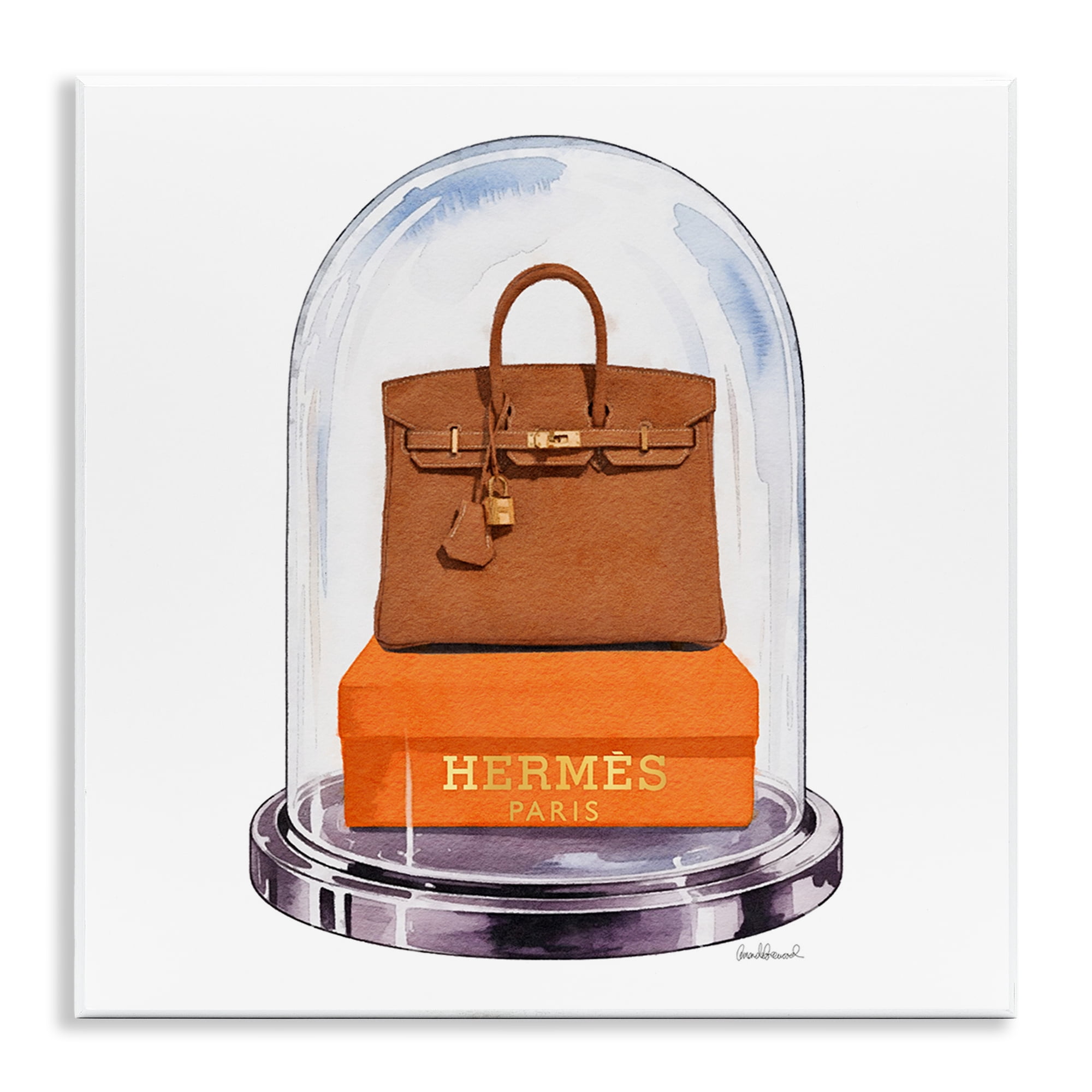 Stupell Industries Luxury Handbag Dome Wall Plaque Art, design by Amanda Greenwood