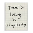 thumbnail image 1 of Stupell Industries Modern Luxury In Simplicity Scrawl White Framed Giclee Art, 16 x 20, by Victoria Barnes, 1 of 8