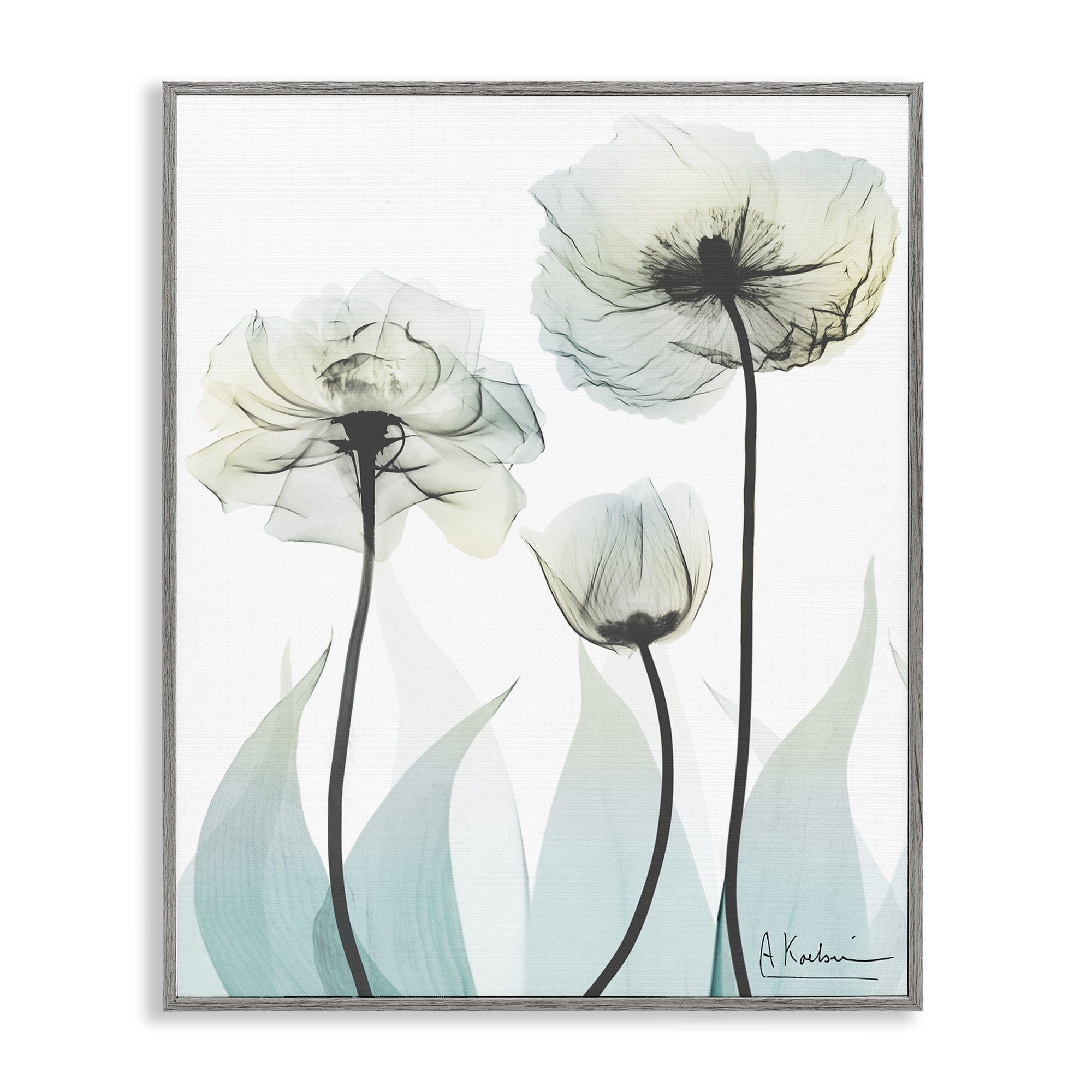 Stupell Industries Luxury Of Creation Gray Framed Giclee Art, design by Albert Koetsier