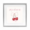 thumbnail image 1 of Stupell Industries Shabby Chic Ma Cherie Ribboned Cherries Gray Framed Print Under Glass, 13 x 13, by Lucille Price, 1 of 8