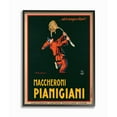 thumbnail image 1 of Stupell Industries Maccheroni Pianigiani Vintage Poster Food Design Framed Wall Art by Marcello Dudovich, 16" x 20", Black Framed, 1 of 8