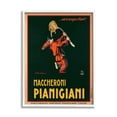 thumbnail image 1 of Stupell Industries Maccheroni Pianigiani Vintage Poster Food Design Graphic Art White Framed Art Print Wall Art, 24x30, by Marcello Dudovich, 1 of 7