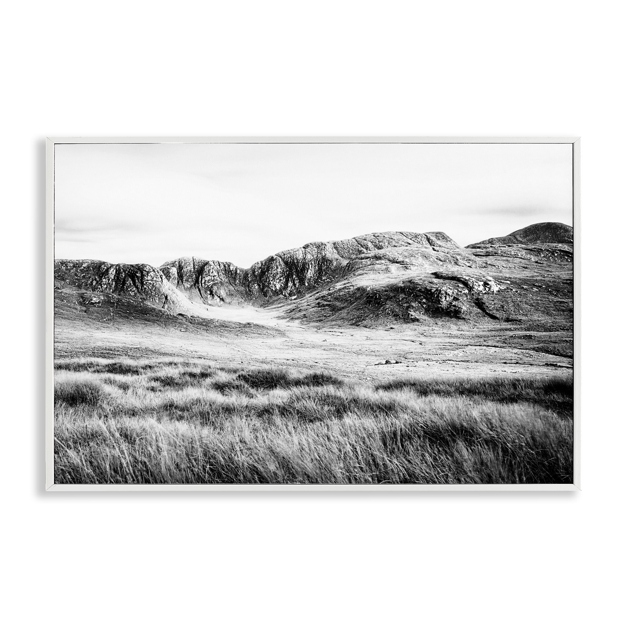Stupell Industries Magnificent Countryside View White Framed Giclee Art, design by Andy Amos