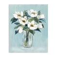 thumbnail image 1 of Stupell Industries Traditional Magnolia Blossoms on Blue Canvas Art, 36 x 48, by Janet Tava, 1 of 8