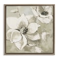 thumbnail image 1 of Stupell Industries Shabby Chic Magnolias After Rain Brown Floating Frame Canvas Art, 25 x 25, by Lanie Loreth, 1 of 8