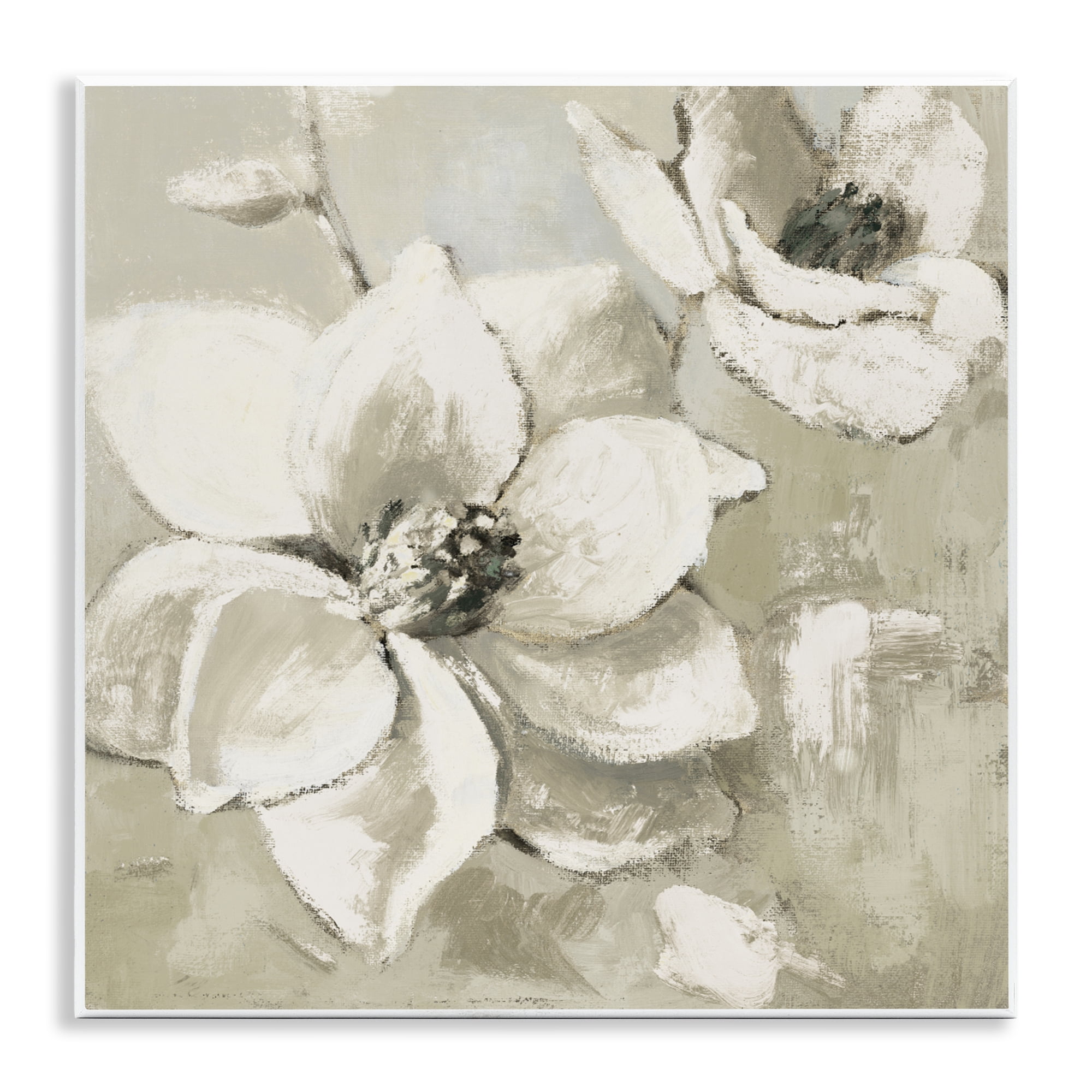 Stupell Industries Magnolias After Rain Wall Plaque Art, design by Lanie Loreth