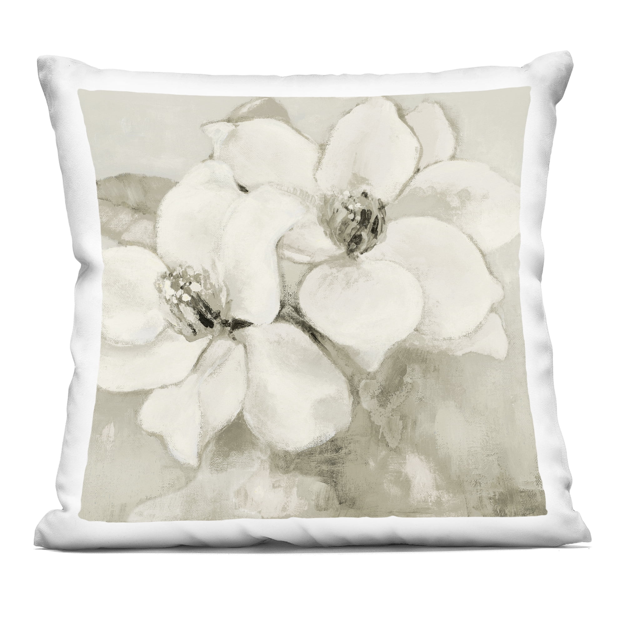 Stupell Industries Magnolias At Dawn Decorative Printed Throw Pillow, design by Lanie Loreth