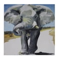 thumbnail image 1 of Stupell Industries Tropical Majestic Elephant on Path Canvas Art, 24 x 24, by Violeta Vollmer, 1 of 8