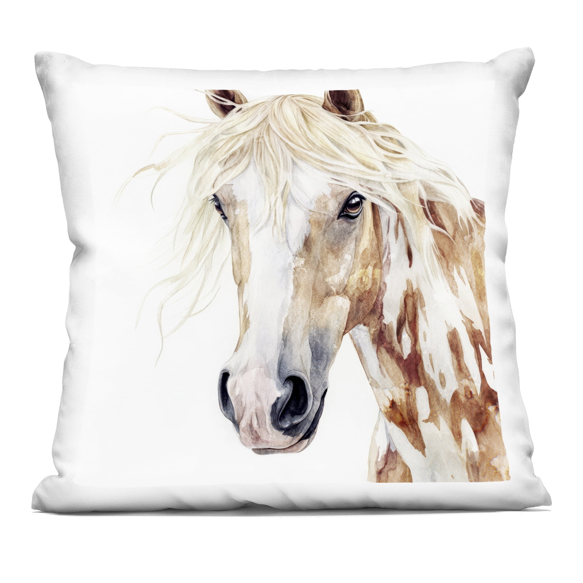 Stupell Industries Majestic Mane Spotted Horse Decorative Printed Throw Pillow, design by Svetlana Aleynikova