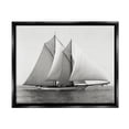 thumbnail image 1 of Stupell Industries Majestic Ship Ocean Photography Coastal Painting Black Floater Framed Art Print Wall Art, 1 of 6