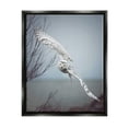 thumbnail image 1 of Stupell Industries Majestic Snowy Owl Flying Wingspan Wildlife Photography Photograph Jet Black Floating Framed Canvas Print Wall Art, Design by Carrie Ann Grippo-Pike, 1 of 8