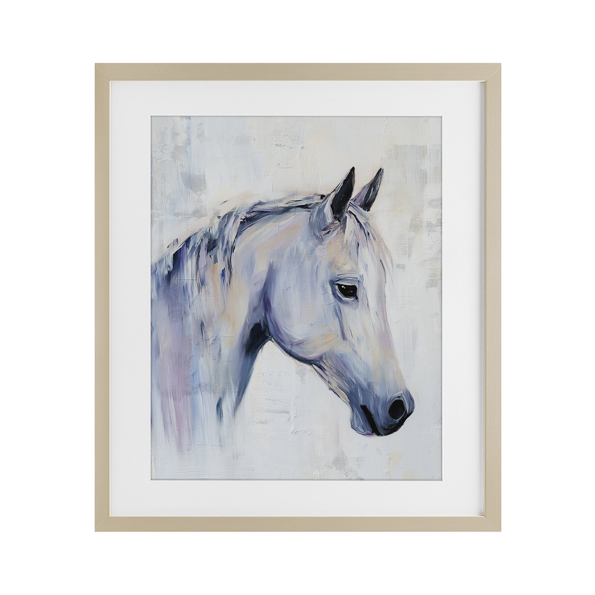 Stupell Industries Majestic Spirit Horse Portrait Birch Framed Print Under Glass, design by Svetlana Aleynikova