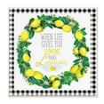 thumbnail image 1 of Stupell Industries Make Limoncello Kitchen Humor Plaid Word Design Wall Plaque by The Saturday Evening Post, 1 of 6