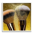 thumbnail image 1 of Stupell Industries Makeup Brush Glam Glimmer Graphic Art White Framed Art Print Wall Art, Design by Ziwei Li, 1 of 8