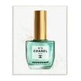 thumbnail image 1 of Stupell Industries Makeup Nail Polish Cyan Gold Fashion Design Wall Plaque by Ziwei Li, 1 of 1