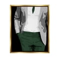 thumbnail image 1 of Stupell Industries Man In Suit Trendy Fashion Graphic Art Metallic Gold Floating Framed Canvas Print Wall Art, Design by Beth Ann Lawson, 1 of 8
