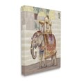 thumbnail image 1 of Stupell Industries Man Riding Elephant Islamic Inspired Architecture,36 x 48,Designed by Ziwei Li, 1 of 6