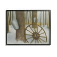 thumbnail image 1 of Stupell Industries Maple Sugaring Trees Landscape Painting Black Framed Art Print Wall Art, 14 x 11, 1 of 9