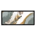 thumbnail image 1 of Stupell Industries Marbled Geode Abstract Composition Graphic Art Black Framed Art Print Wall Art, Design by Ajoya Grace, 1 of 8