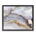 thumbnail image 1 of Stupell Industries Glam Marbled Gold Stone Black Floating Frame Canvas Art, 21 x 17, by Svetlana Aleynikova, 1 of 8