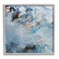 thumbnail image 1 of Stupell Industries Marbled Wavy Abstract Pattern Graphic Art Gray Framed Art Print Wall Art, Design by Ruth Fromstein, 1 of 8